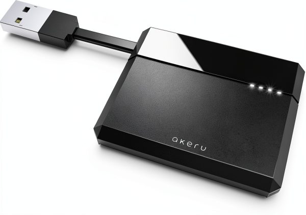 AKERU CAC Card Reader Universal Compatibility Plug Play-0