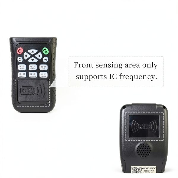 Tqsbeyah RFID Reader Multi Frequency Card Copier Black-3