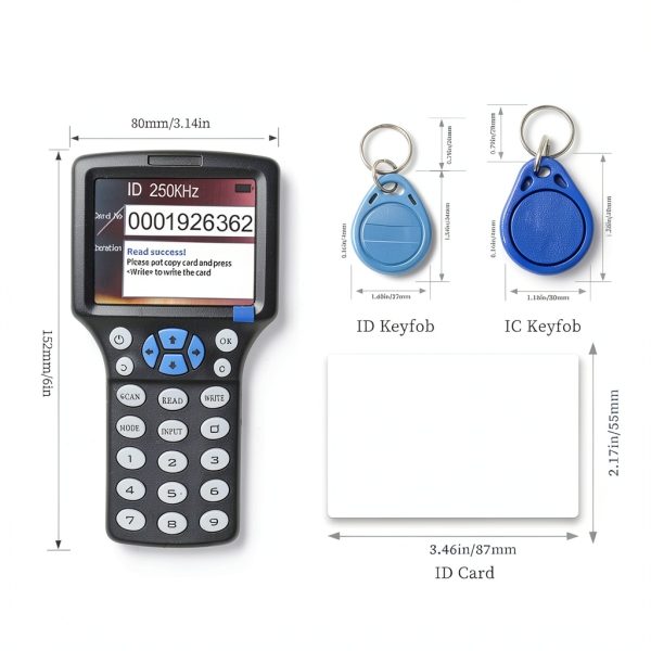 Tqsbeyah RFID Reader Writer Copier Access Control Card-5