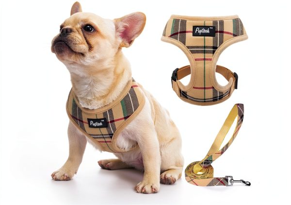 Dog Harness PUPTECK Lightweight Mesh Vest-0