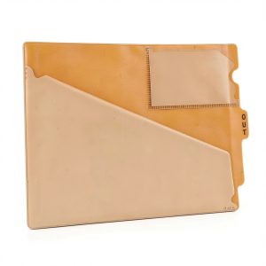 Medical Filing Folder PDC Orange Vinyl Two Pocket 12.9x9.5 FC178OR-0
