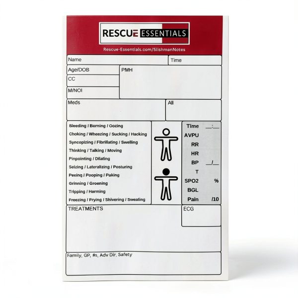 Medical Filing Supplies Book Rescue Essentials 30 Page Reference-1