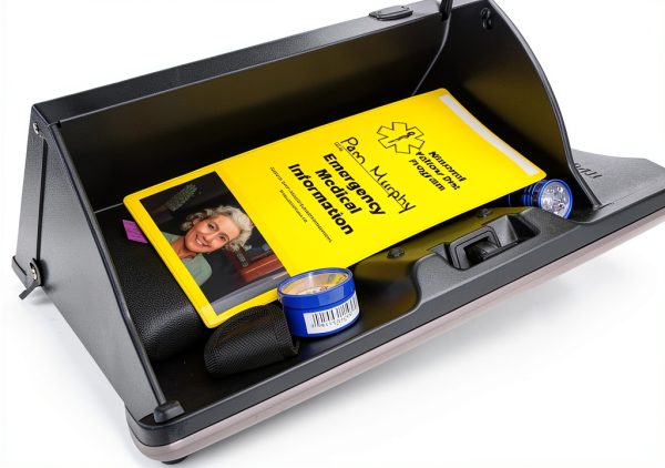 Store Smart Yellow Dot Pocket Organizer with Vial of Life Accessories-1