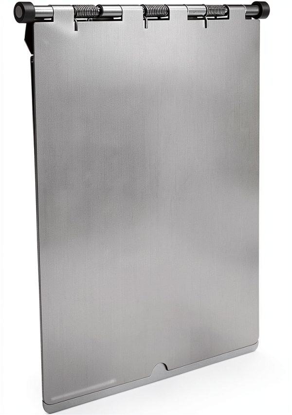 Hospital Chart Holder Grafco 3177 Aluminum Binder with Steel Spring-3