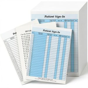 Resholder Patient Sign In Sheet ENV-1156 Privacy Pad 8.5x11.6 inches-0