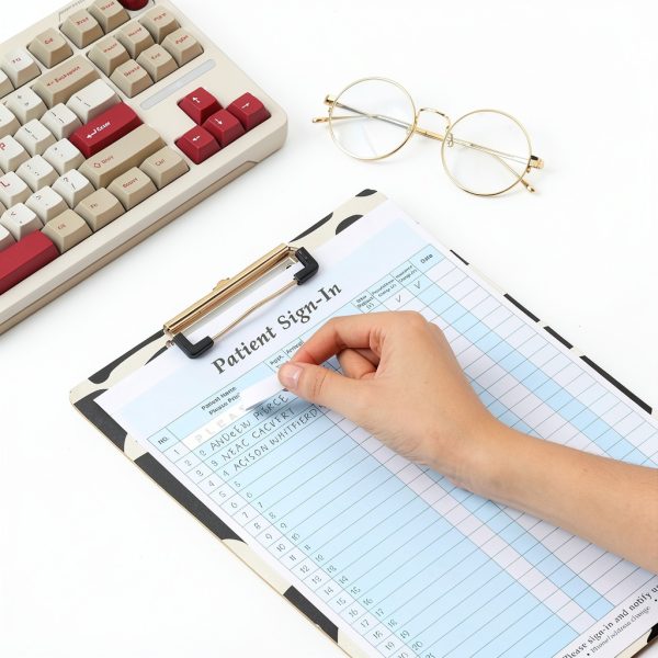 Resholder Patient Sign In Sheet ENV-1156 Privacy Pad 8.5x11.6 inches-3