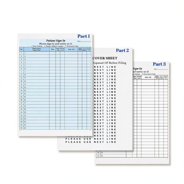 Patient Sign-in Sheets HIPAA Compliant RelinPOE Peel‑Off Labels 12Pack-5