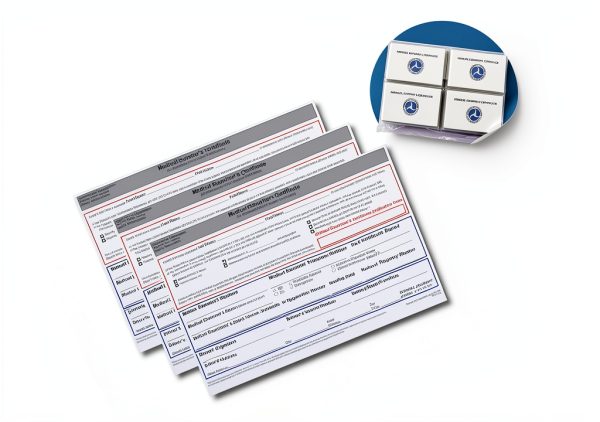 DOT FMCSA Medical Examiner Card Authorized Inspector Pocket-Size-4