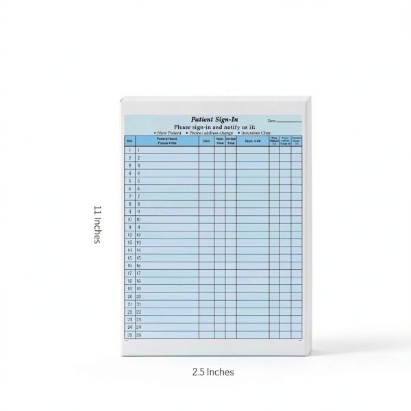 Patient Sign-in Sheets HIPAA Compliant RelinPOE Peel‑Off Labels 12Pack-4