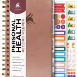 Clever Fox Personal Health Record Keeper – Medical Care Planner – Wellness & Medication Tracker Journal for Patients – Organizer Notebook, Daily Tracking Log Book & Appointment Diary (Rose Gold)-0