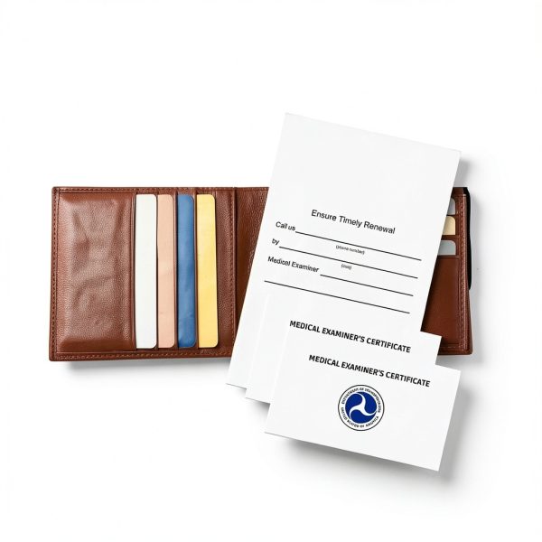 DOT FMCSA Medical Examiner Card Authorized Inspector Pocket-Size-5