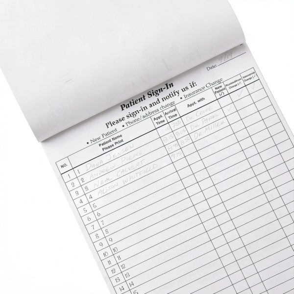 Patient Sign In Sheets Blue Summit Supplies Carbonless 3‑Part Forms-3