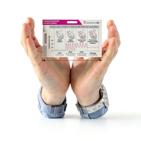 Hemodynamic Badge Card Dual Orientation Resource RN-3